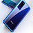 Custodia Silicone Trasparente Ultra Sottile Cover Morbida H01 per Huawei Honor V30 5G