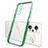 Custodia Silicone Trasparente Ultra Sottile Cover Morbida H01 per Realme GT Neo 3T 5G Verde