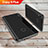 Custodia Silicone Trasparente Ultra Sottile Cover Morbida H02 per Huawei Enjoy 9 Plus Nero