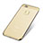 Custodia Silicone Trasparente Ultra Sottile Cover Morbida H02 per Huawei Honor 8 Lite Oro