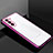 Custodia Silicone Trasparente Ultra Sottile Cover Morbida H02 per Samsung Galaxy S21 5G Viola