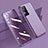 Custodia Silicone Trasparente Ultra Sottile Cover Morbida H02 per Xiaomi Redmi K40S 5G Viola