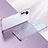 Custodia Silicone Trasparente Ultra Sottile Cover Morbida H03 per Xiaomi Redmi Note 12S Viola