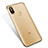 Custodia Silicone Trasparente Ultra Sottile Cover Morbida H04 per Xiaomi Mi 6X Oro