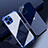 Custodia Silicone Trasparente Ultra Sottile Cover Morbida H06 per Apple iPhone 15 Pro Blu