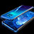 Custodia Silicone Trasparente Ultra Sottile Cover Morbida H07 per Huawei Nova 5i Pro Blu