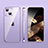 Custodia Silicone Trasparente Ultra Sottile Cover Morbida H09 per Apple iPhone 15 Plus Viola