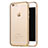 Custodia Silicone Trasparente Ultra Sottile Cover Morbida H16 per Apple iPhone 6 Oro