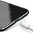 Custodia Silicone Trasparente Ultra Sottile Cover Morbida Q03 per Apple iPhone 8 Plus