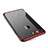 Custodia Silicone Trasparente Ultra Sottile Cover Morbida Q05 per Apple iPhone 7 Plus Rosso