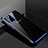 Custodia Silicone Trasparente Ultra Sottile Cover Morbida S01 per Samsung Galaxy S20 5G Blu