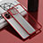 Custodia Silicone Trasparente Ultra Sottile Cover Morbida S01 per Xiaomi Mi 11 Lite 5G Rosso