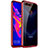 Custodia Silicone Trasparente Ultra Sottile Cover Morbida S02 per Huawei Honor View 20 Rosso