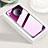 Custodia Silicone Trasparente Ultra Sottile Cover Morbida S02 per Huawei Mate 30 Pro 5G Viola