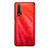 Custodia Silicone Trasparente Ultra Sottile Cover Morbida S02 per Huawei Nova 6 Rosso