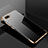 Custodia Silicone Trasparente Ultra Sottile Cover Morbida S02 per Oppo K1 Oro