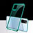 Custodia Silicone Trasparente Ultra Sottile Cover Morbida S02 per Samsung Galaxy S20 Verde
