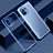 Custodia Silicone Trasparente Ultra Sottile Cover Morbida S02 per Xiaomi Mi 11 Lite 5G NE Blu
