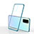 Custodia Silicone Trasparente Ultra Sottile Cover Morbida S03 per Huawei Honor View 30 Pro 5G Verde