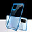 Custodia Silicone Trasparente Ultra Sottile Cover Morbida S03 per Samsung Galaxy S20 Plus Blu