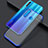 Custodia Silicone Trasparente Ultra Sottile Cover Morbida S04 per Huawei P Smart+ Plus (2019) Blu