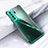 Custodia Silicone Trasparente Ultra Sottile Cover Morbida S05 per Huawei P40 Lite 5G Verde