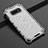 Custodia Silicone Trasparente Ultra Sottile Cover Morbida S05 per Samsung Galaxy S10 Grigio