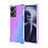 Custodia Silicone Trasparente Ultra Sottile Cover Morbida Sfumato per OnePlus Nord 2T 5G Viola