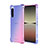 Custodia Silicone Trasparente Ultra Sottile Cover Morbida Sfumato per Sony Xperia 1 IV SO-51C Rosa