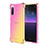 Custodia Silicone Trasparente Ultra Sottile Cover Morbida Sfumato per Sony Xperia 10 III Lite
