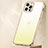 Custodia Silicone Trasparente Ultra Sottile Cover Morbida Sfumato S01 per Apple iPhone 14 Pro Giallo