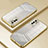 Custodia Silicone Trasparente Ultra Sottile Cover Morbida SY1 per Huawei Honor V30 5G Oro
