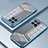 Custodia Silicone Trasparente Ultra Sottile Cover Morbida SY1 per Huawei Honor X8b Blu