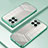 Custodia Silicone Trasparente Ultra Sottile Cover Morbida SY1 per Huawei Honor X8b Verde