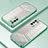 Custodia Silicone Trasparente Ultra Sottile Cover Morbida SY1 per Oppo A93 5G Verde