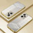 Custodia Silicone Trasparente Ultra Sottile Cover Morbida SY1 per Xiaomi Redmi Note 12 Explorer Oro