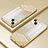 Custodia Silicone Trasparente Ultra Sottile Cover Morbida SY2 per Apple iPhone 14 Oro