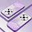 Custodia Silicone Trasparente Ultra Sottile Cover Morbida SY2 per Huawei Honor Magic4 Pro 5G Viola