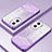 Custodia Silicone Trasparente Ultra Sottile Cover Morbida SY2 per Huawei Honor X40i 5G Viola