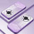 Custodia Silicone Trasparente Ultra Sottile Cover Morbida SY2 per Huawei Mate 60 Pro+ Plus Viola