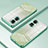 Custodia Silicone Trasparente Ultra Sottile Cover Morbida SY2 per Oppo A97 5G Verde