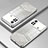 Custodia Silicone Trasparente Ultra Sottile Cover Morbida SY2 per Xiaomi Poco X4 Pro 5G Argento