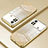 Custodia Silicone Trasparente Ultra Sottile Cover Morbida SY2 per Xiaomi Poco X4 Pro 5G Oro
