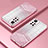 Custodia Silicone Trasparente Ultra Sottile Cover Morbida SY2 per Xiaomi Redmi Note 11 5G Oro Rosa
