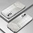 Custodia Silicone Trasparente Ultra Sottile Cover Morbida SY2 per Xiaomi Redmi Note 11 Pro 4G Argento