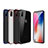 Custodia Silicone Trasparente Ultra Sottile Cover Morbida V02 per Apple iPhone X