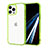 Custodia Silicone Trasparente Ultra Sottile Cover Morbida YJ1 per Apple iPhone 12 Pro Verde