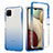 Custodia Silicone Trasparente Ultra Sottile Morbida Cover Fronte e Retro 360 Gradi Sfumato JX1 per Samsung Galaxy A12 5G