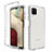 Custodia Silicone Trasparente Ultra Sottile Morbida Cover Fronte e Retro 360 Gradi Sfumato JX1 per Samsung Galaxy A12 5G