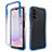 Custodia Silicone Trasparente Ultra Sottile Morbida Cover Fronte e Retro 360 Gradi Sfumato JX1 per Samsung Galaxy A13 4G Blu
